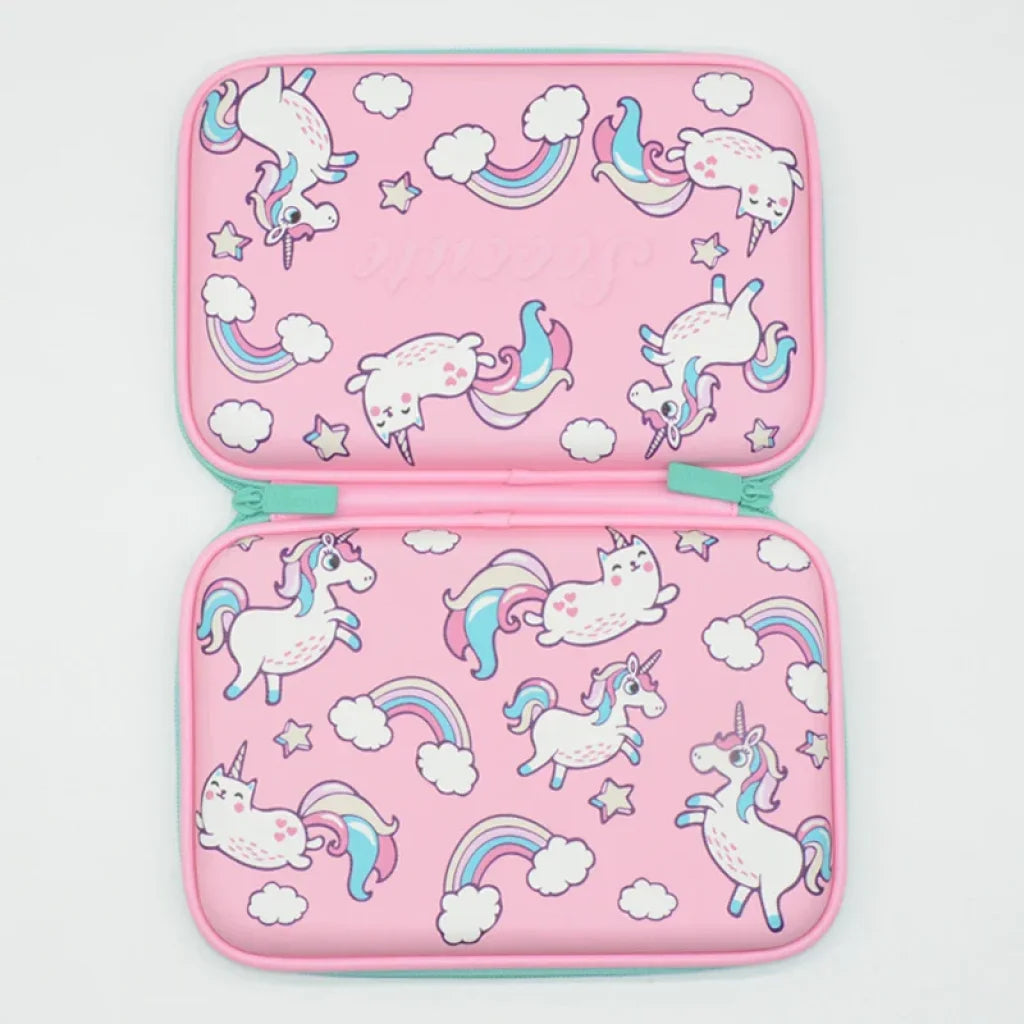 Hard Case Zip Pencil Case Big Size