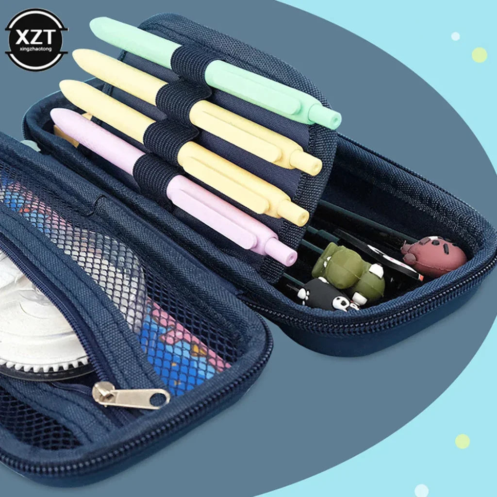 Hard Case Zip Pencil Case Small Size