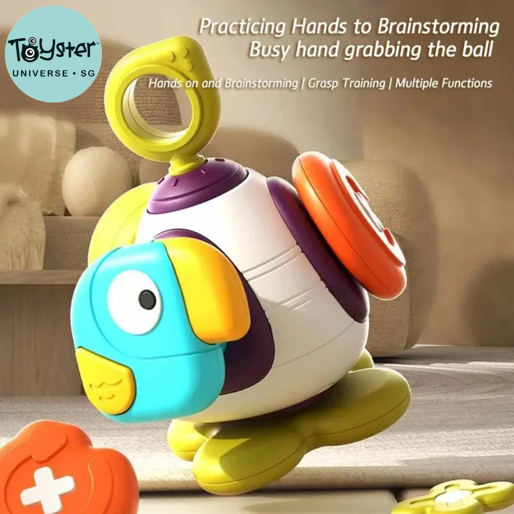 Hexahedral Grasping Ball Puzzle Sensory
