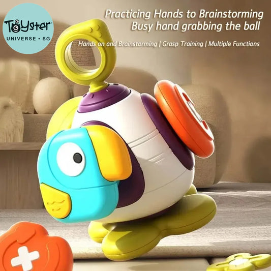 Hexahedral Grasping Ball Puzzle Sensory