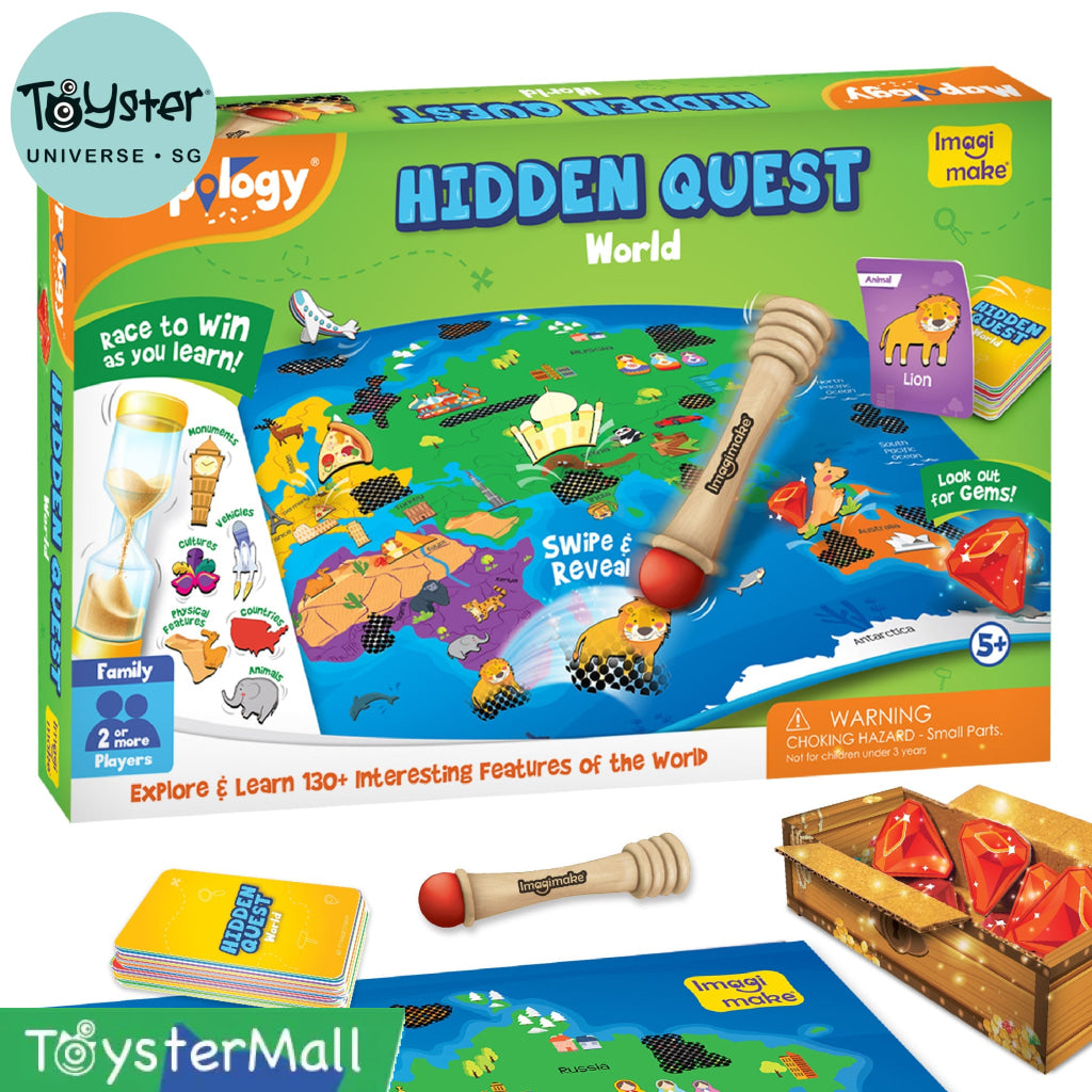 Hidden Quest World Map Game – Geography & Discovery - Mapology
