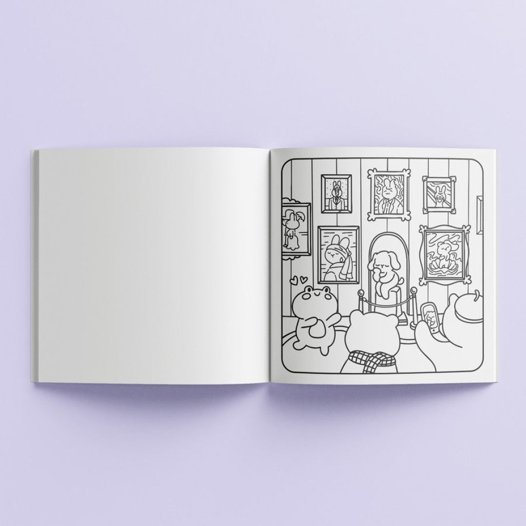 Hinkler Art Maker Cosy Colouring: Around the Town - Art Maker