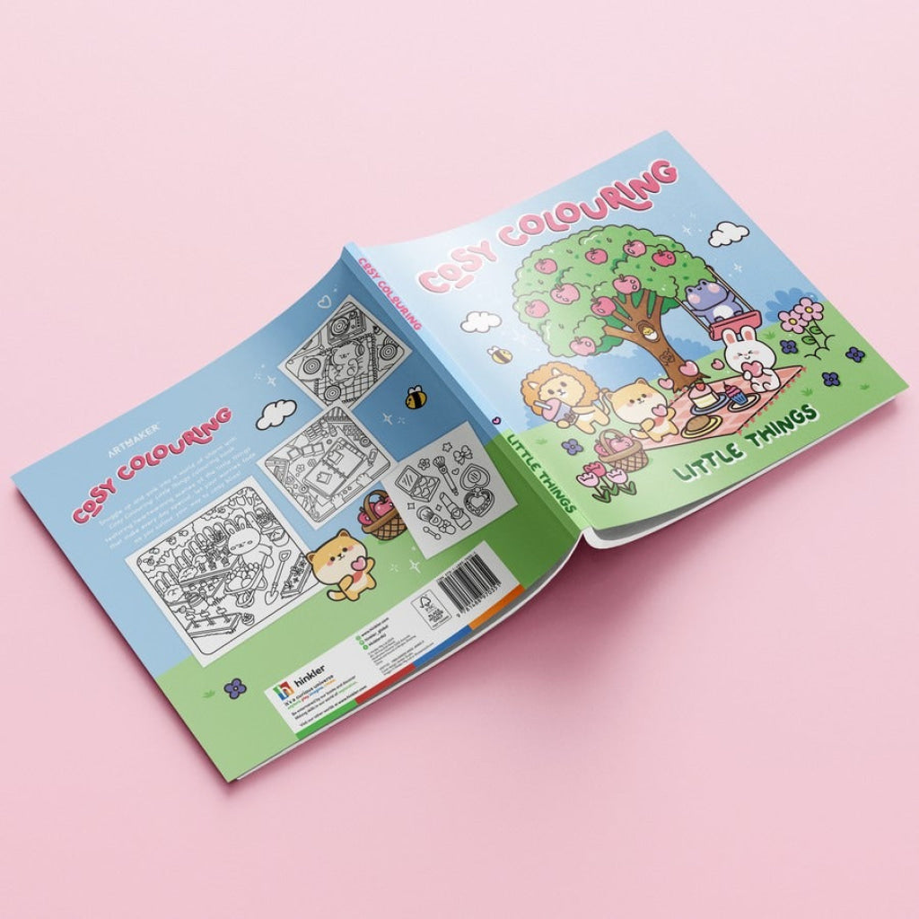 Hinkler Art Maker Cosy Colouring: Little Things - Art Maker