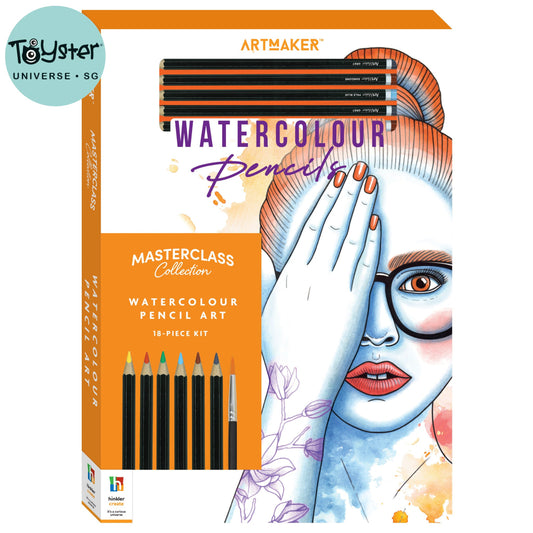 Hinkler Art Maker Masterclass Collection: Watercolour Pencils Artmaker