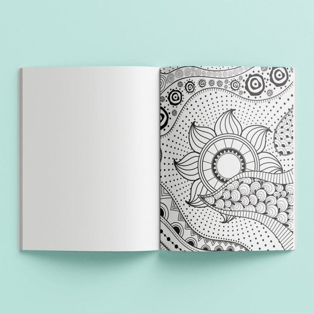Hinkler Art Maker Mindwaves Colouring Kit Artmaker