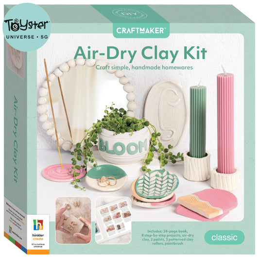 Hinkler Craft Maker Air-Dry Clay Kit Hinkler