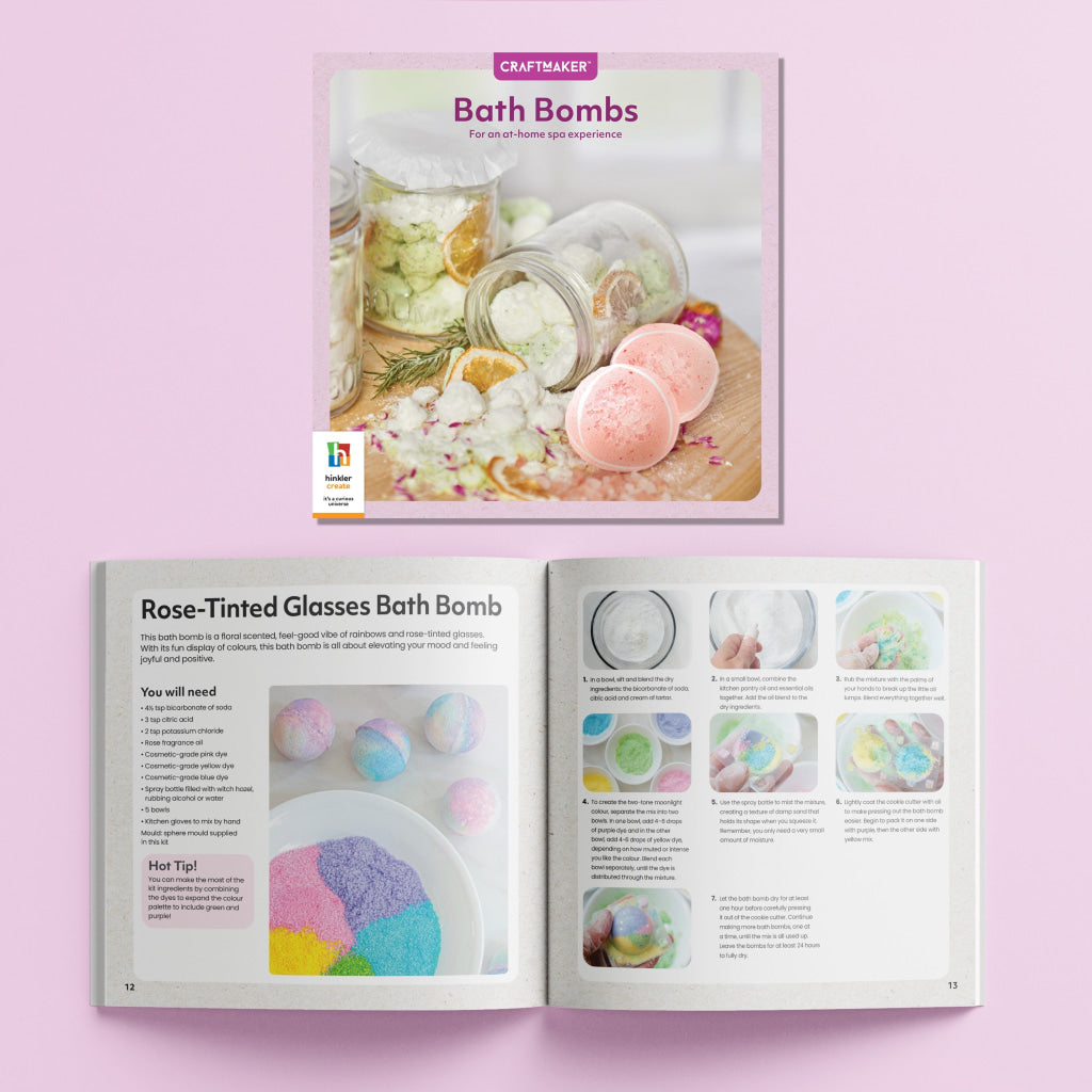 Hinkler Craft Maker Bath Bombs Kit Hinkler