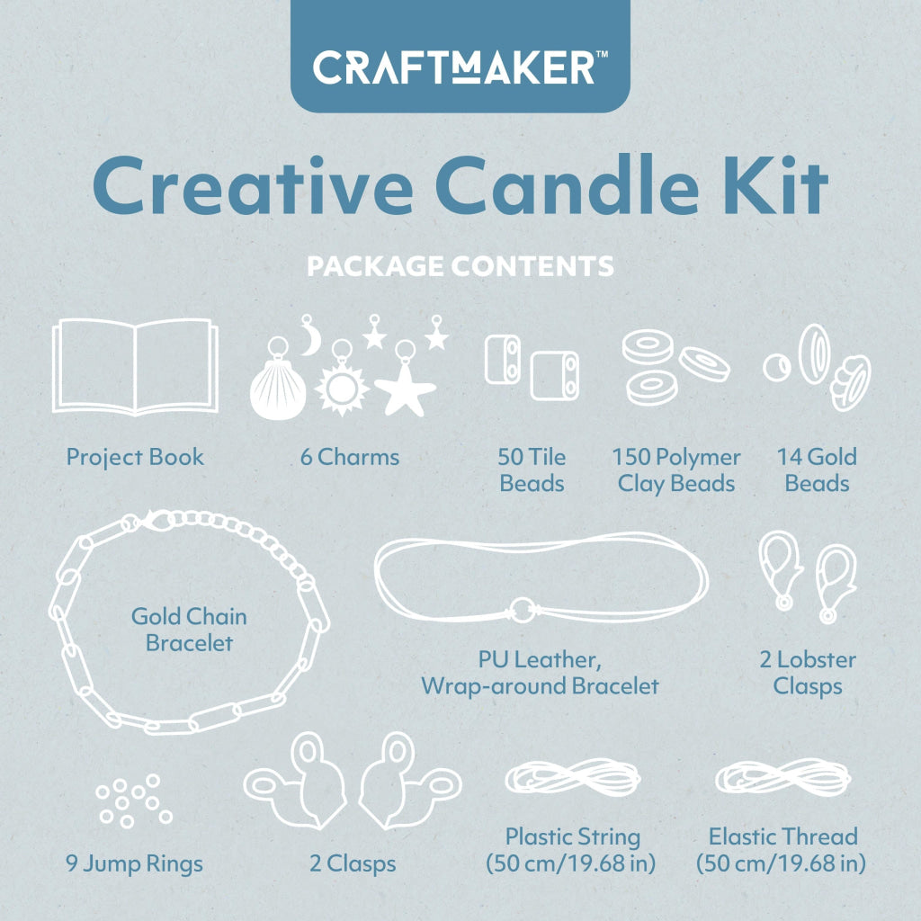 Hinkler Craft Maker Bracelet Stack Kit Hinkler
