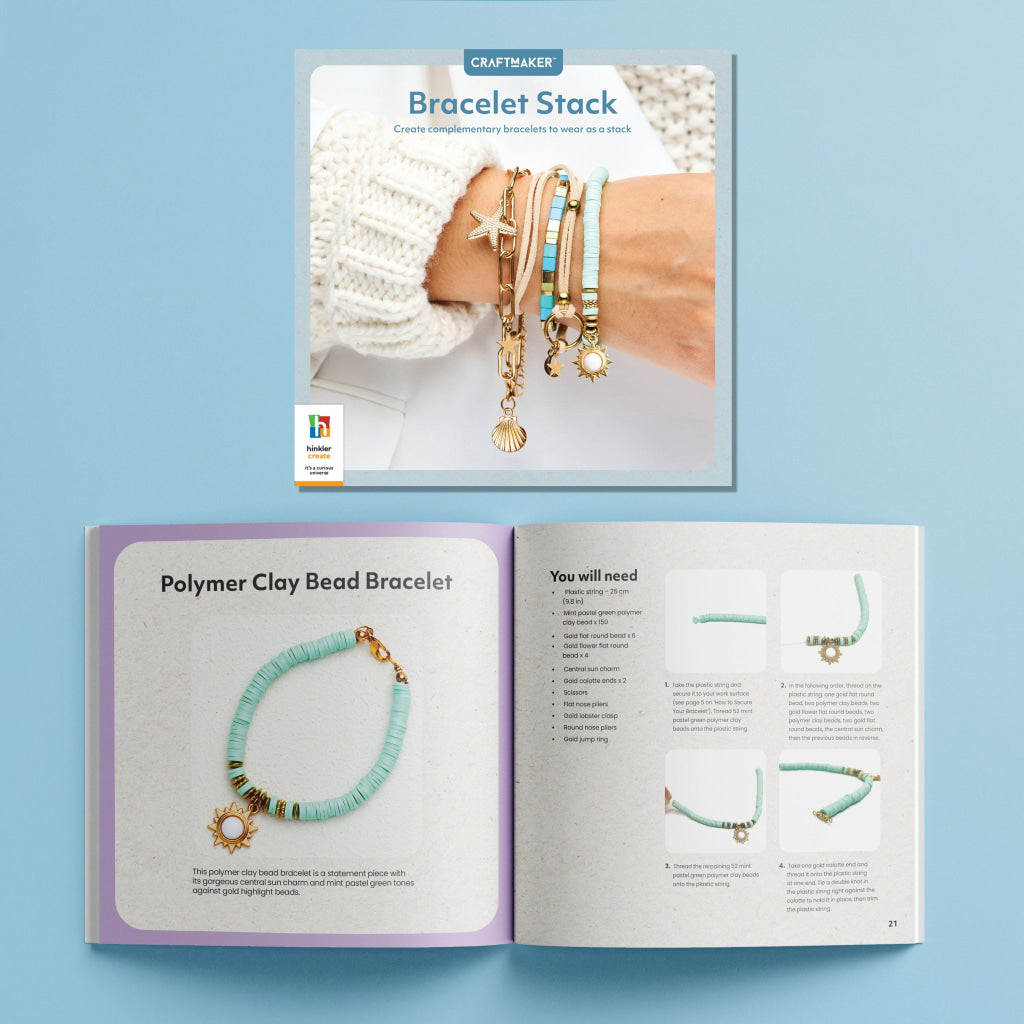 Hinkler Craft Maker Bracelet Stack Kit Hinkler