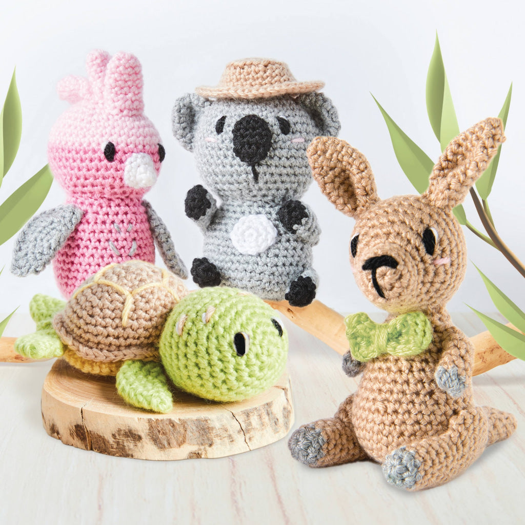 Hinkler Craft Maker Cute Crochet Kit CRAFT MAKER