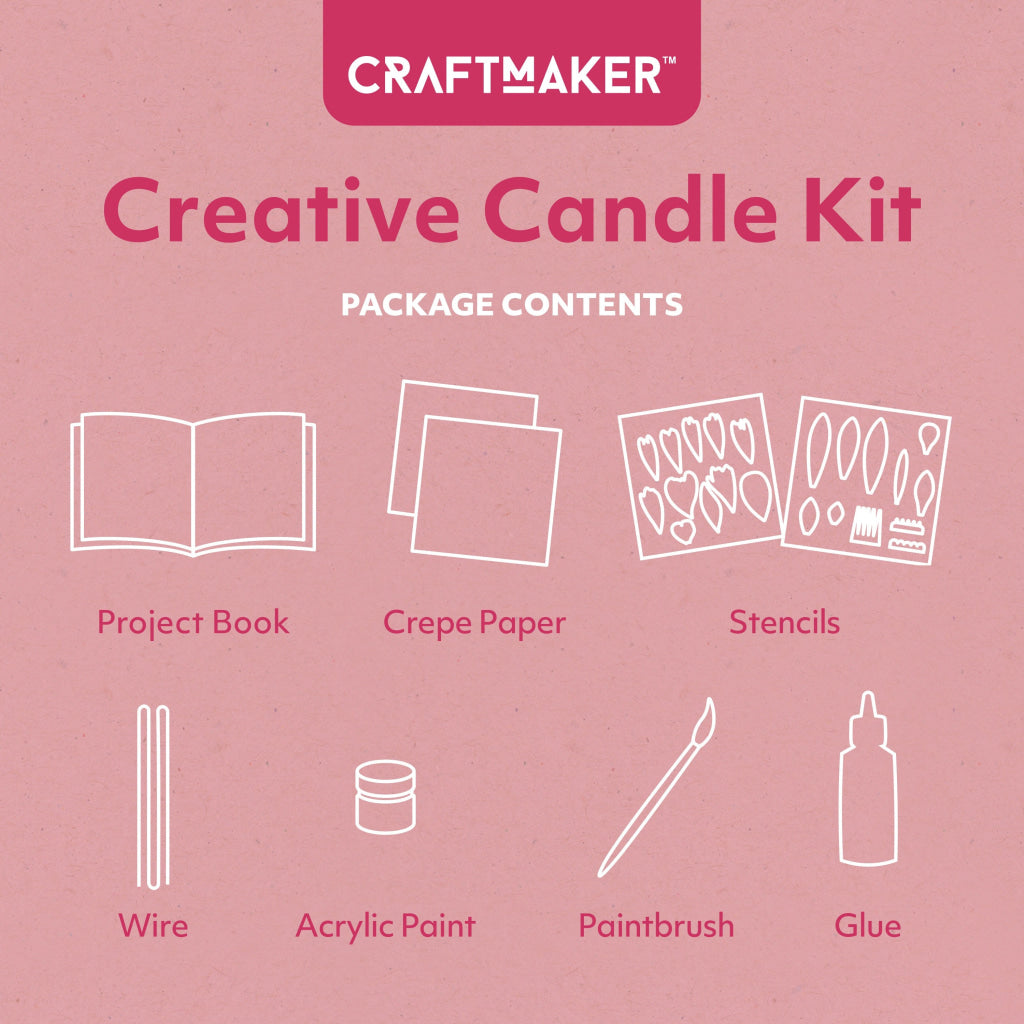 Hinkler Craft Maker Paper Flowers Kit Craft Maker
