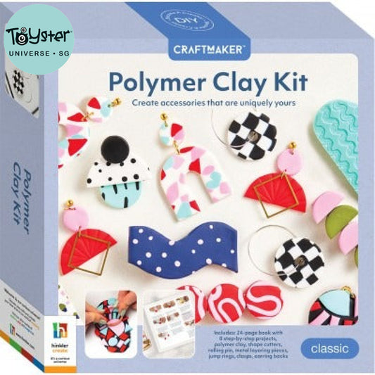 Hinkler Craft Maker Polymer Clay Jewellery Kit - CRAFT MAKER