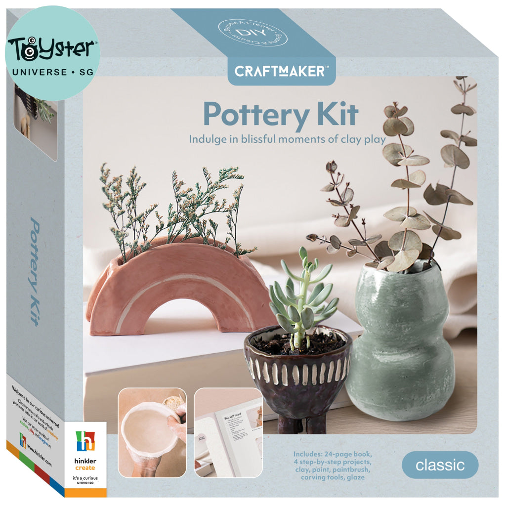 Hinkler Craft Maker Pottery Kit Craft Maker