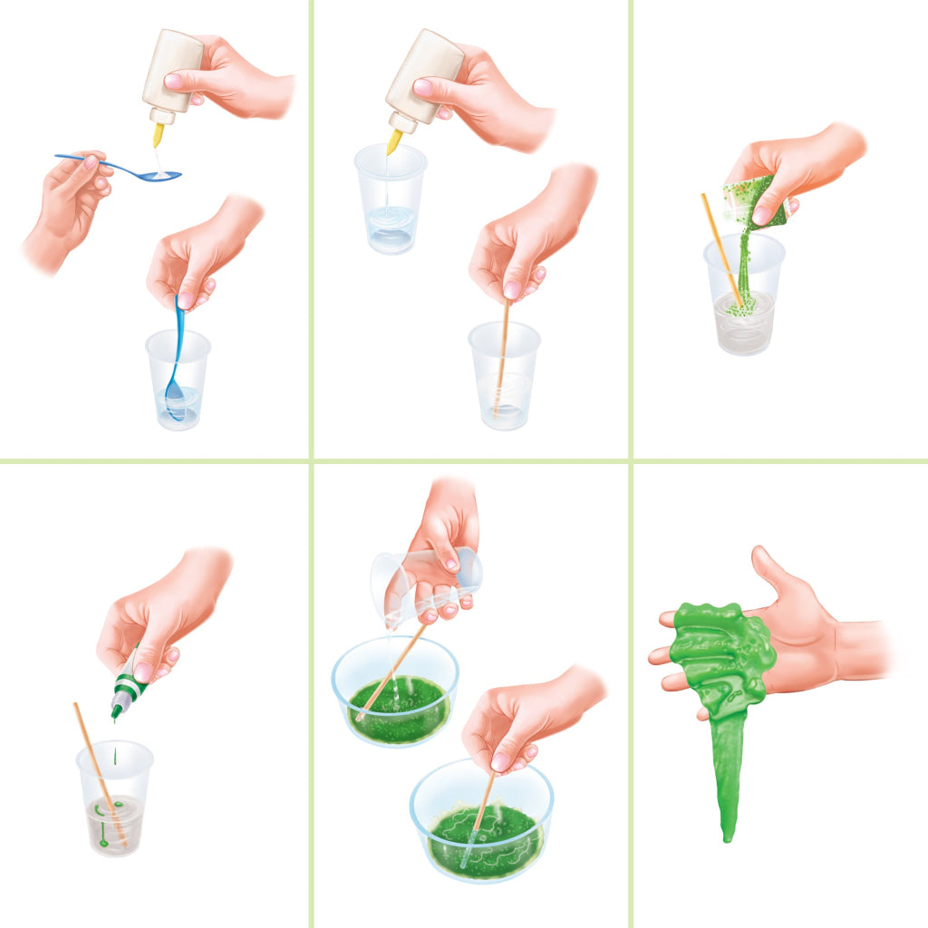 Hinkler Curious Universe Glow in the Dark Slime Lab - Curious Universe