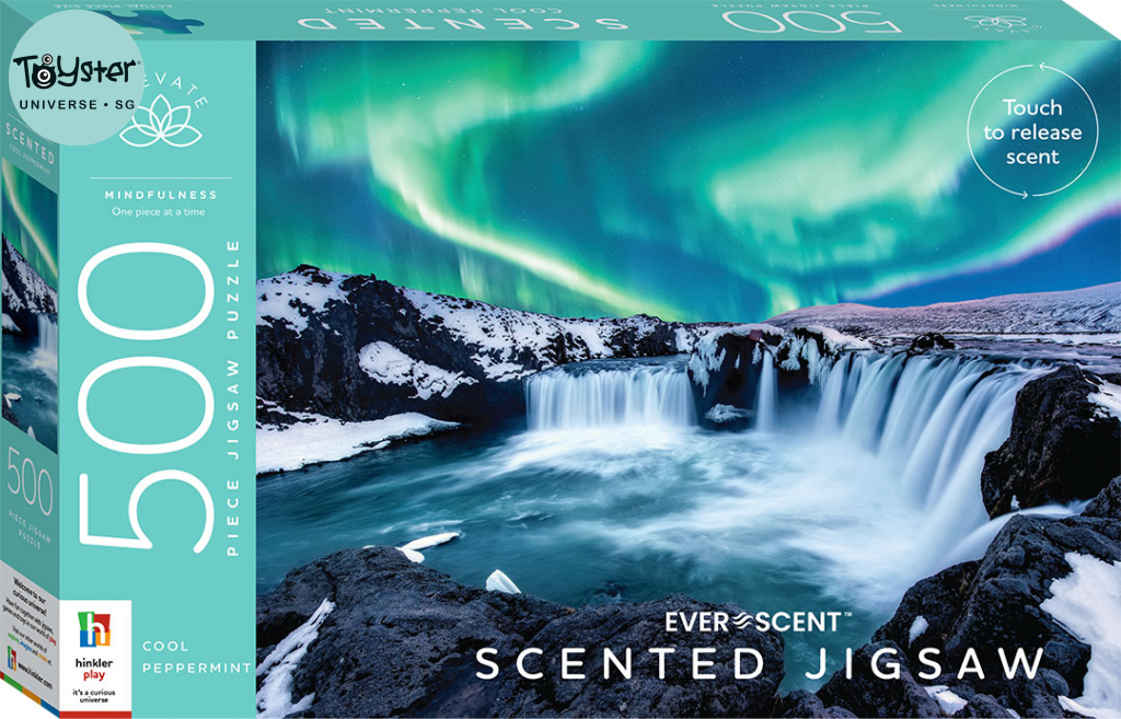 Hinkler Elevate Scented 500Pc Jigsaw: Cool Peppermint Hinkler