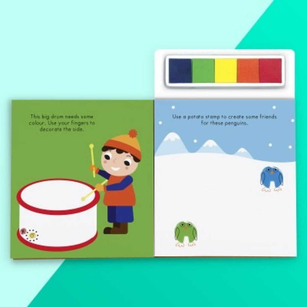 Hinkler Festive Finger Prints Hinkler