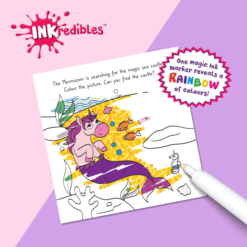 Hinkler Inkredibles: Invisible Ink Magical Creatures Inkredibles