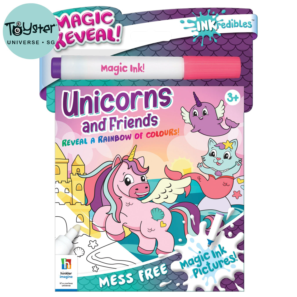 Hinkler Inkredibles: Magic Ink Pictures: Unicorns and Friends Inkredibles