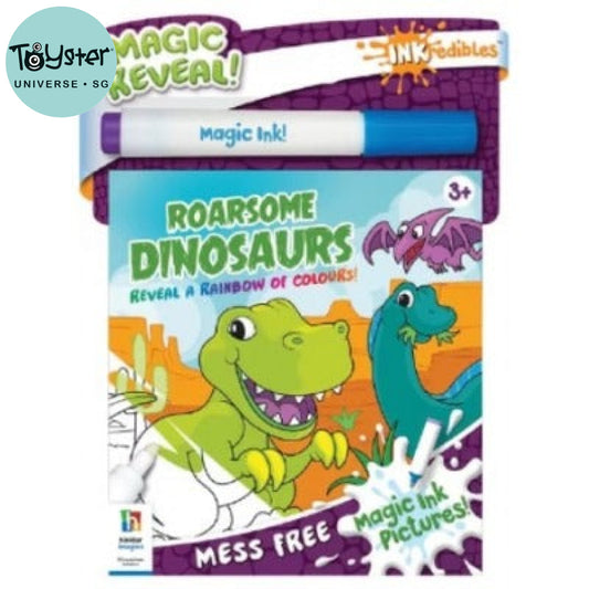 Hinkler Inkredibles: Roarsome Dinosaurs Magic Ink Pictures (Revised) Inkredibles