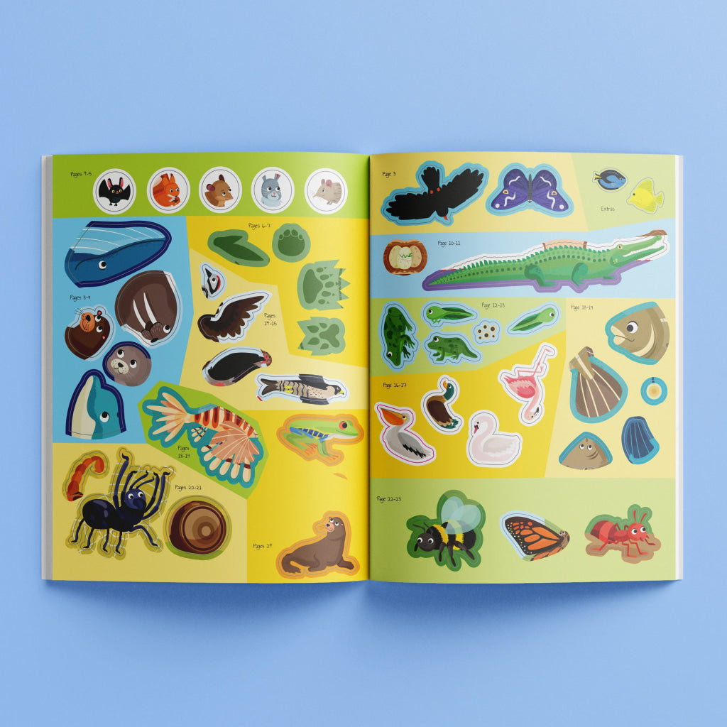 Hinkler Jigsaw And Book Amazing Animals (Us Edition) Jigsaw And Book