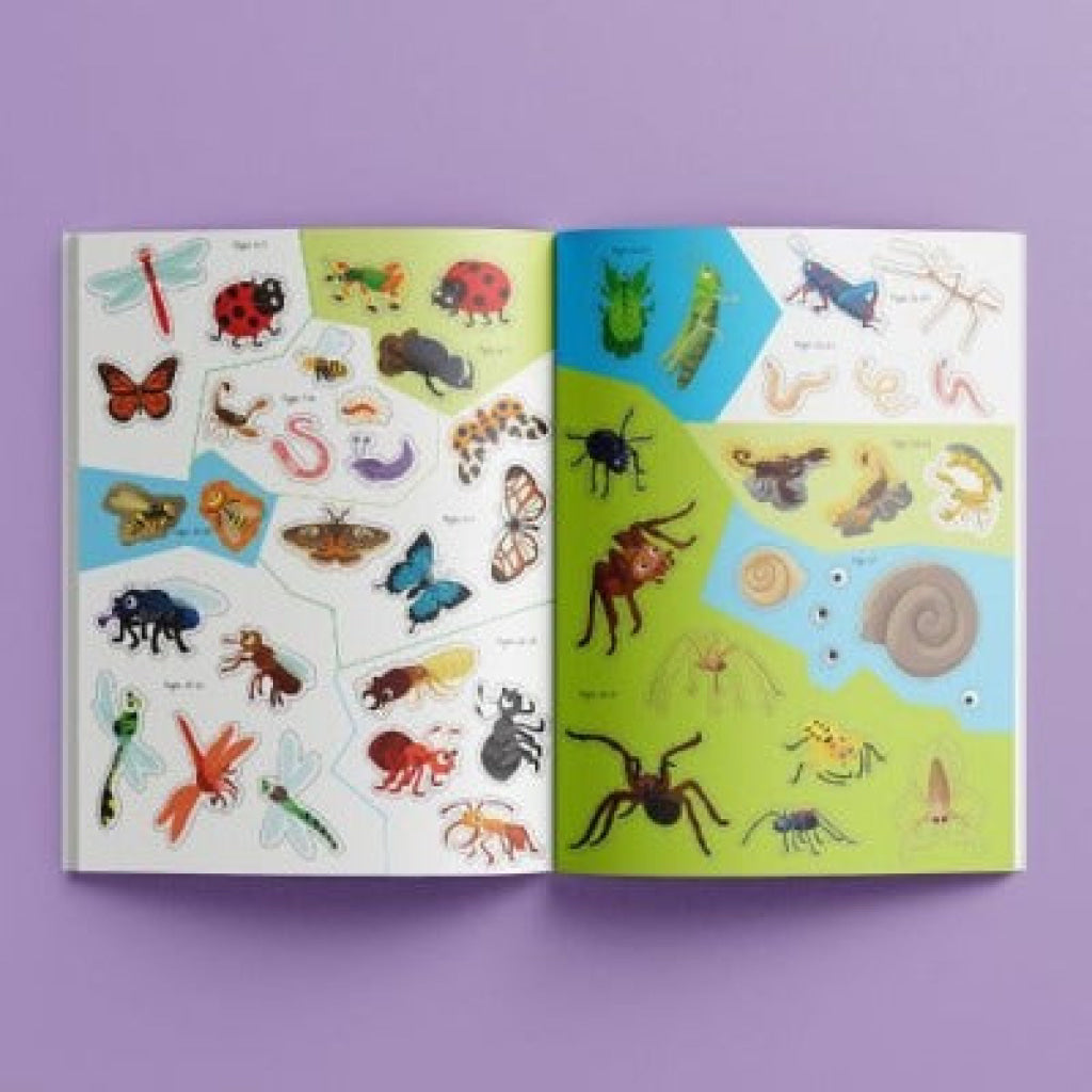 Hinkler Jigsaw And Book Insects Bugs (Us Edition) Jigsaw And Book