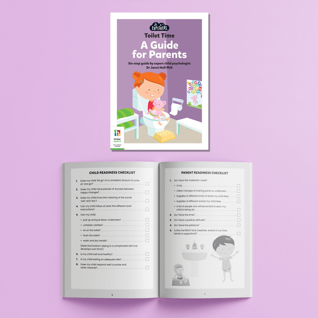 Hinkler Junior Explorers Toilet Time for Girls (2023 Ed) - HINKLER