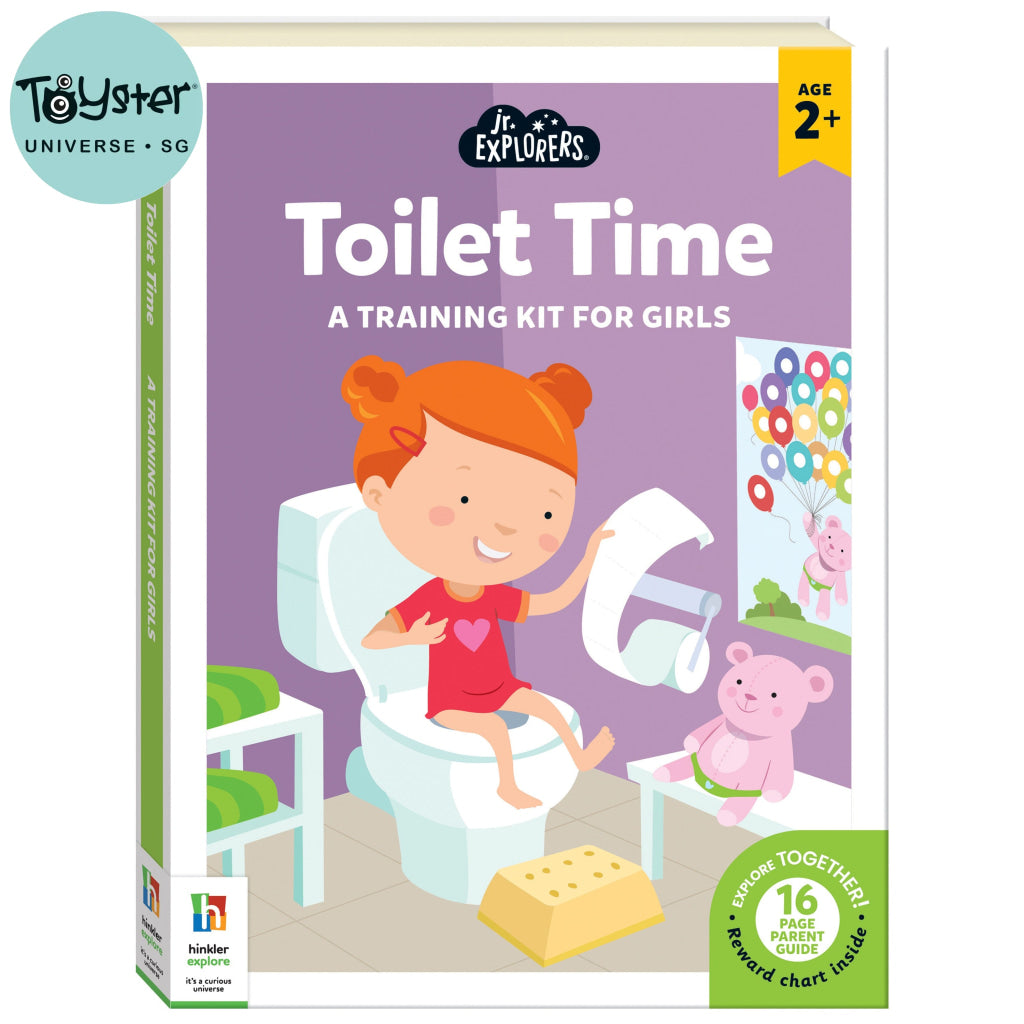 Hinkler Junior Explorers Toilet Time for Girls (2023 Ed) - HINKLER
