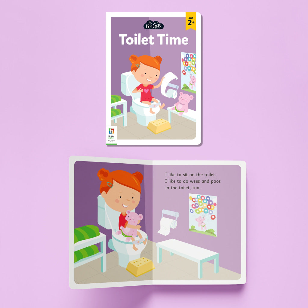 Hinkler Junior Explorers Toilet Time for Girls (2023 Ed) - HINKLER