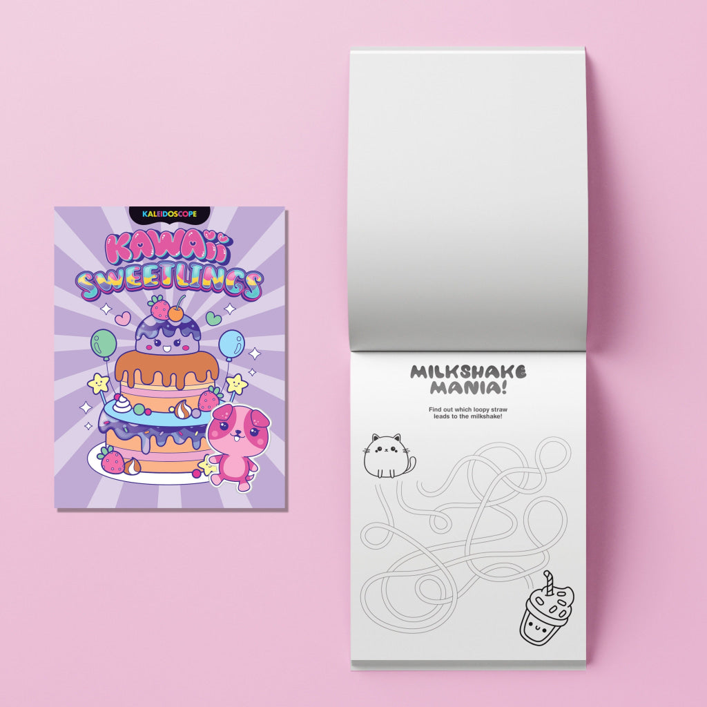 Hinkler Kaleidoscope Colouring Kawaii Sweetlings Kit HINKLER