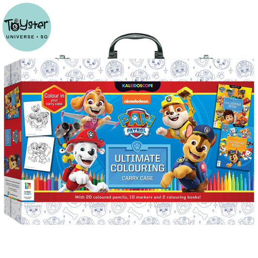 Hinkler Kaleidoscope Paw Patrol Ultimate Colouring Carry Case HINKLER
