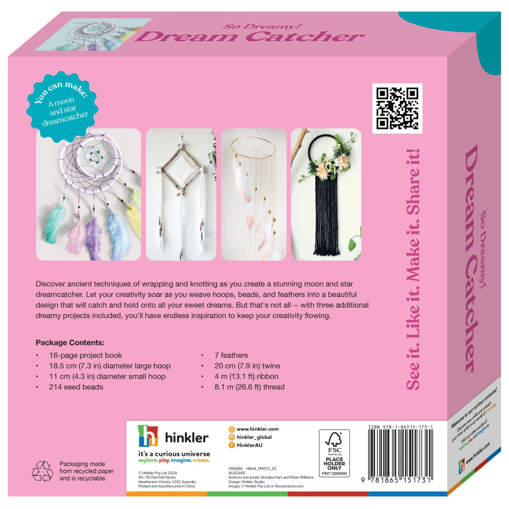 Hinkler OMC! Dreamcatcher Kit OMC!