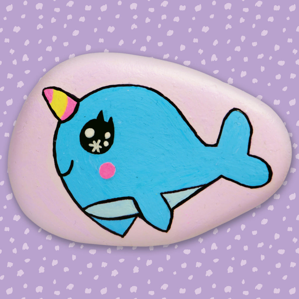 Hinkler Zap Kawaii Rock Painting Kit