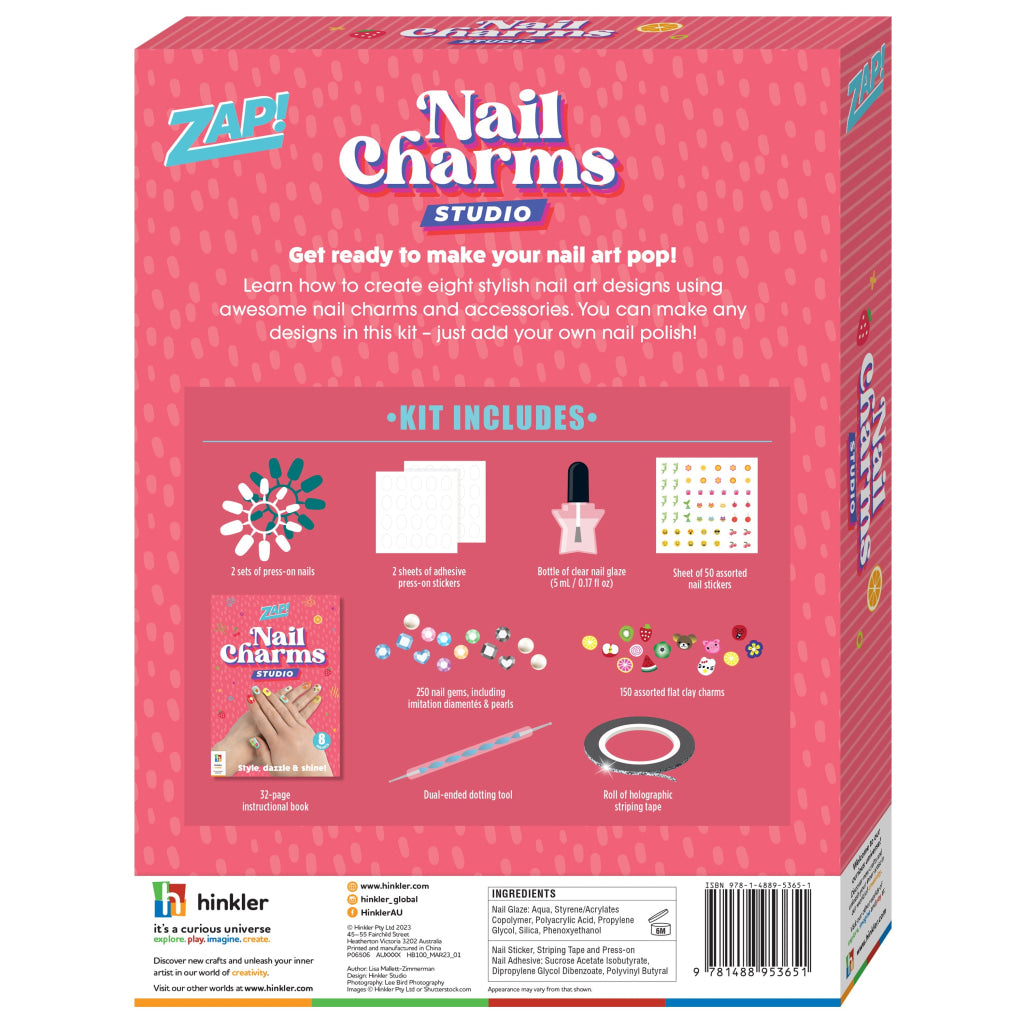 Hinkler Zap! Nail Charms Studio Zap