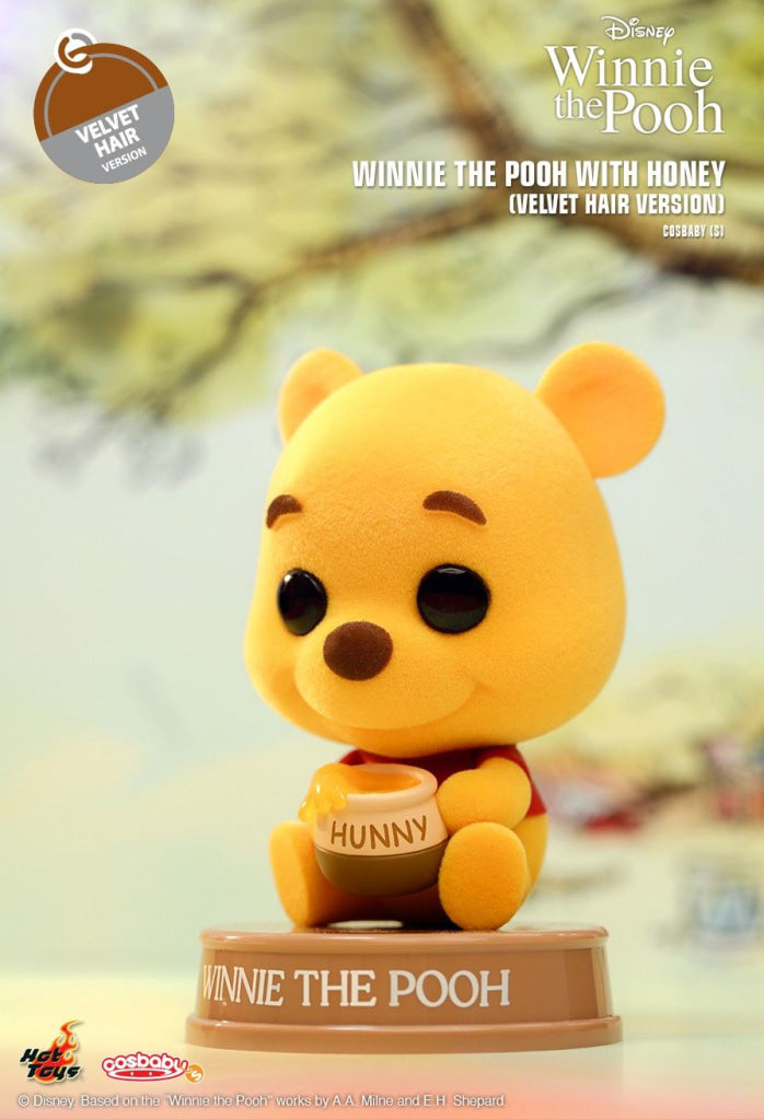 Hot Toys Winnie The Pooh With Honey (Velvet Hair Version) Cosbaby (S) Figure Disney Pixar