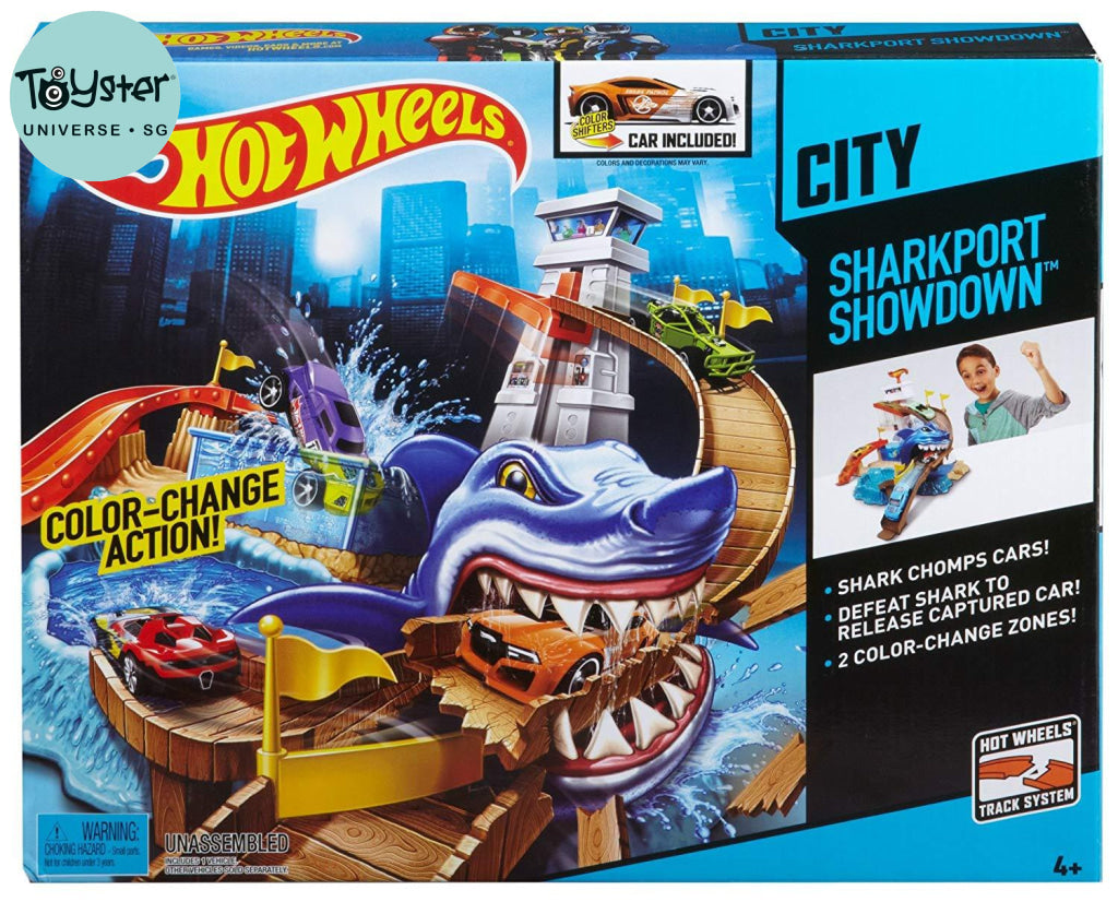 Hot Wheels Sharkport Showdown Trackset