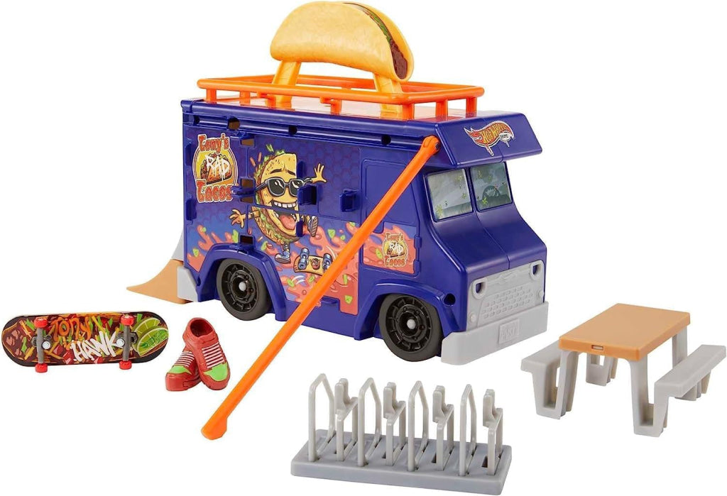 Hot Wheels Skate Portable Skatepark - Taco Truck Play Case