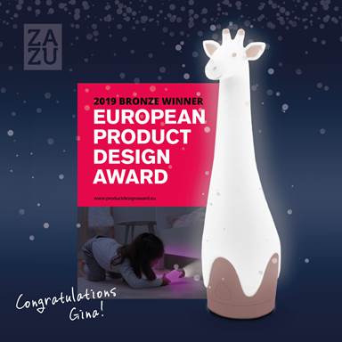 Nightlight with Auto Shut-Off - Gina the Giraffe