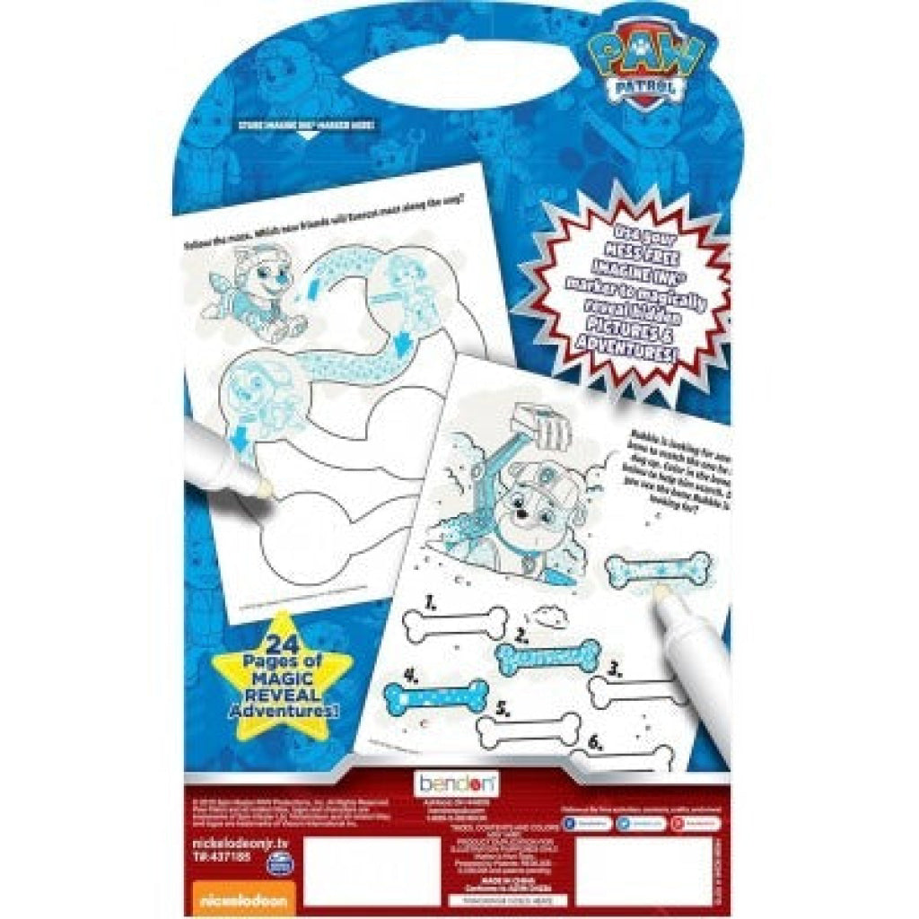Imagine Ink Mess Free Game Book-PAW Patrol - Inkredibles