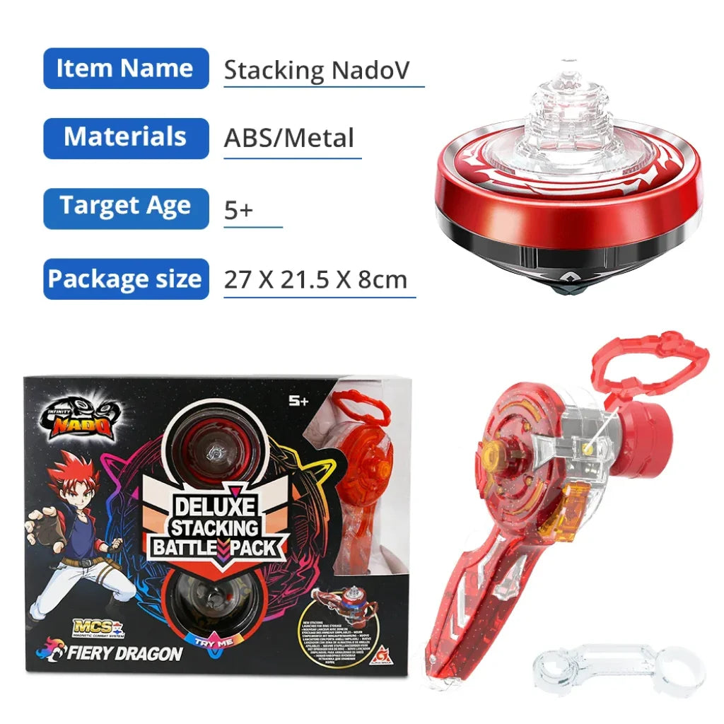 Infinity Nado 5 Deluxe Stacking Battle Pack - Fiery Dragon Infinity Nado