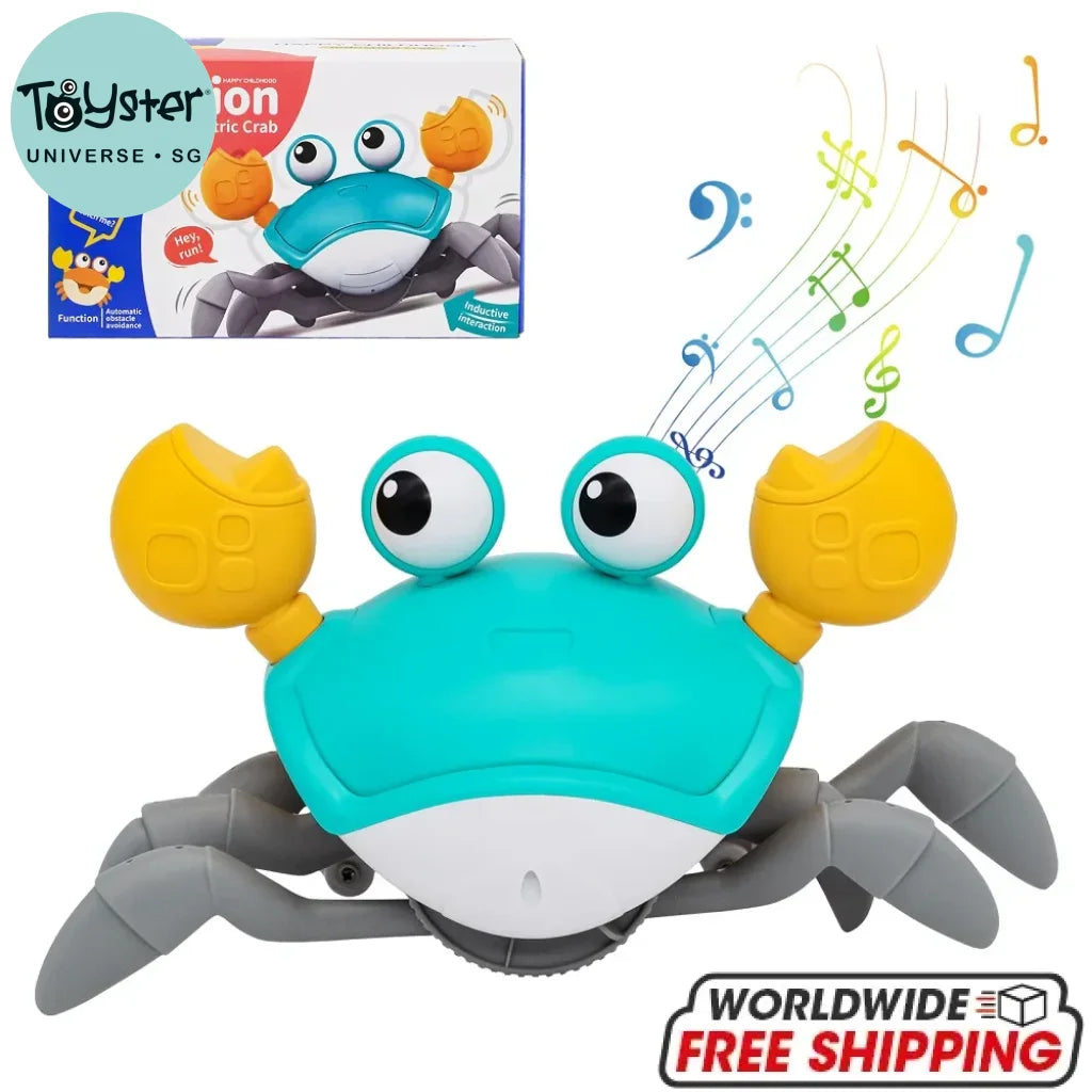Interactive Dancing Crab