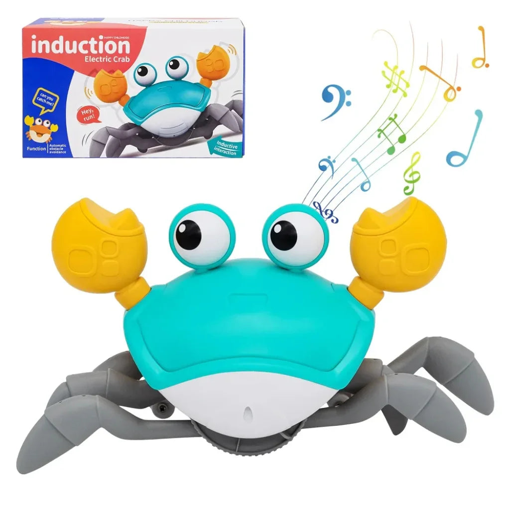 Interactive Dancing Crab - Blue