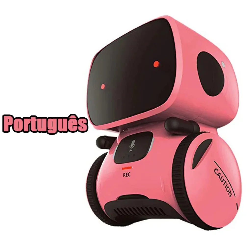 Interactive Intelligent Robots Voice & Touch control - Pt-Pink