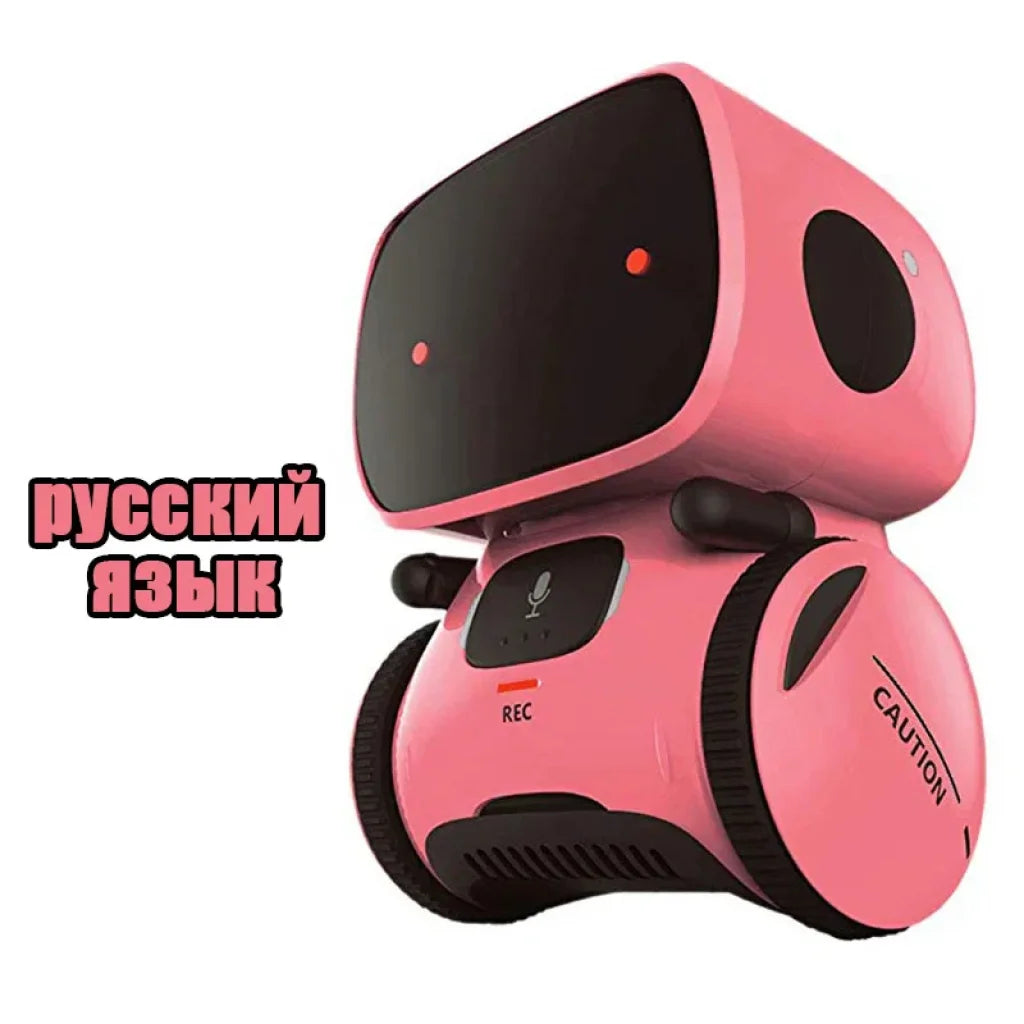Interactive Intelligent Robots Voice & Touch control - Ru-Pink