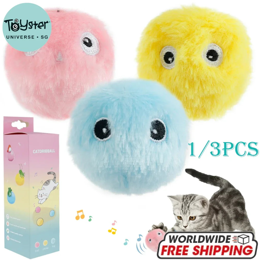 Interactive Pet Plush Ball