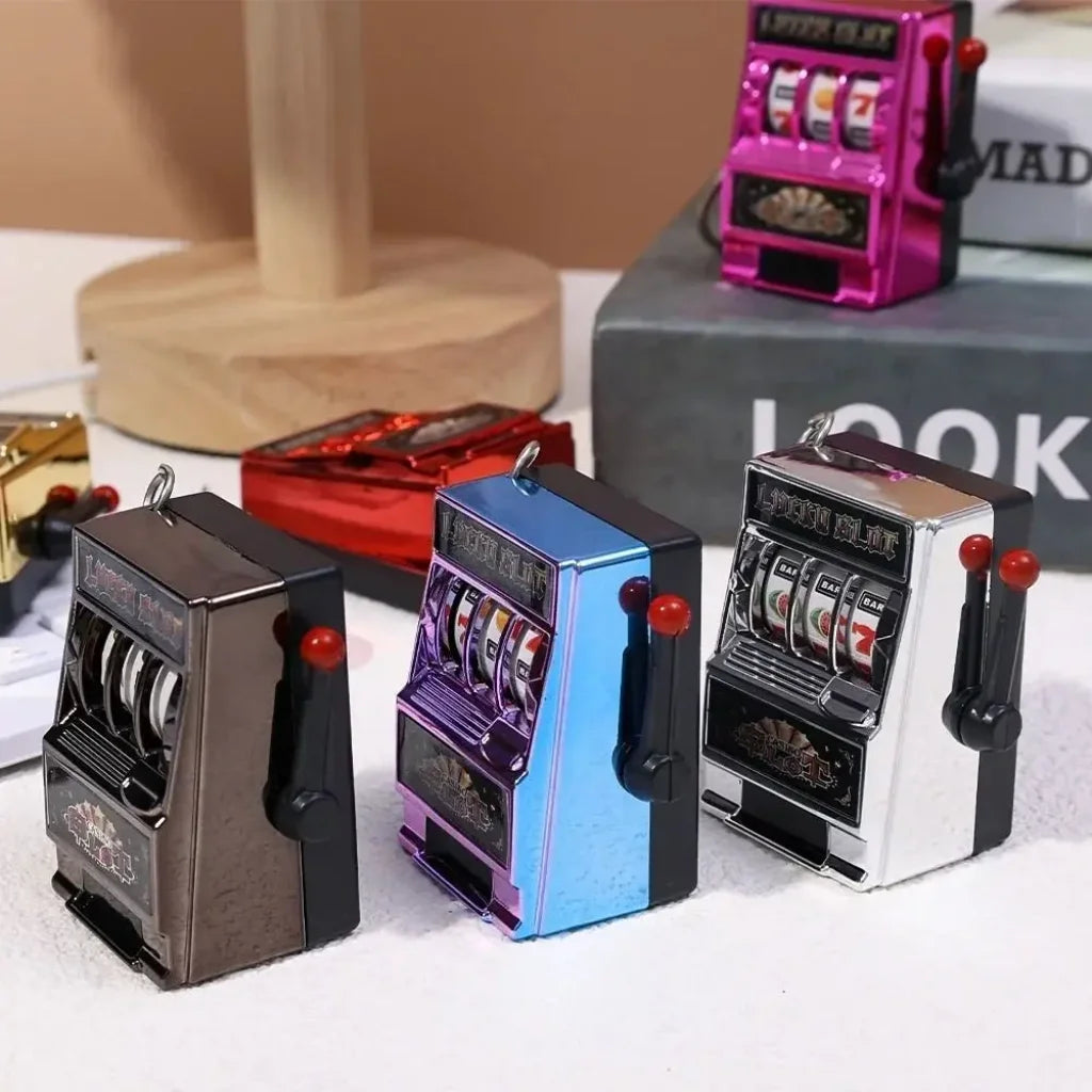 Jackpot Machine Keychain
