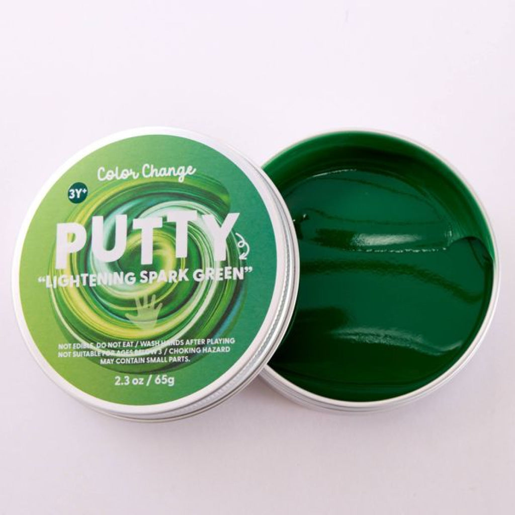 J’adore Color Change Putty - Lightening Spark Green - J’adore