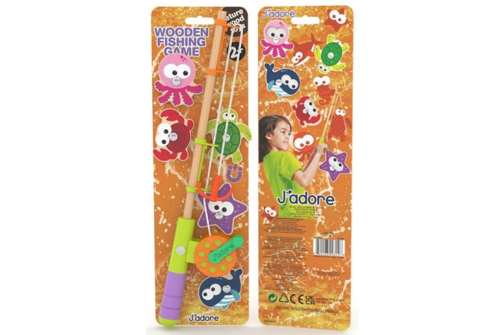 J’Adore Wooden Fishing Orange - J’adore