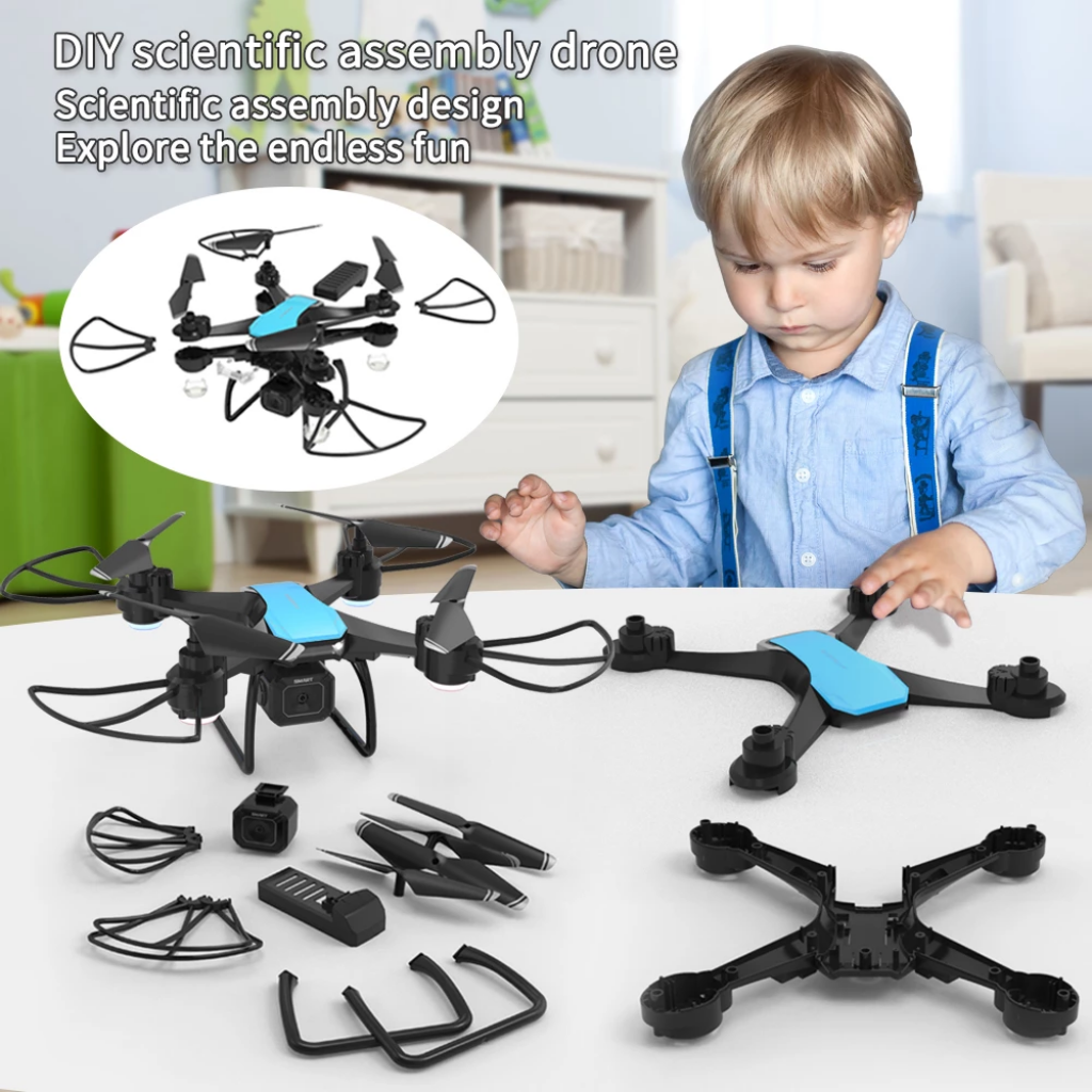Jjrc H108 Diy Assembly Rc Drone - Orange