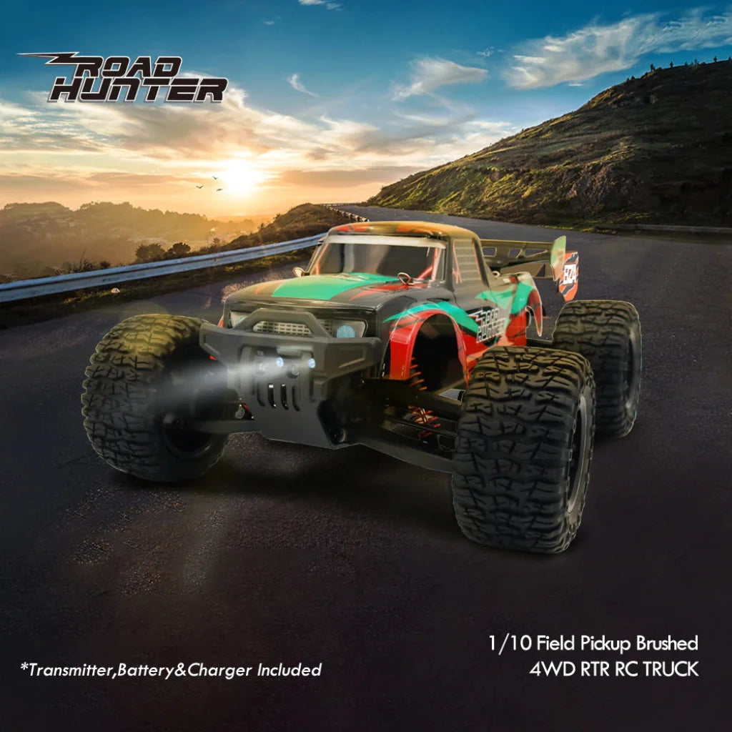 Jjrc Q123 1:10 4Wd 48Km/h Rc High Speed Car - Black