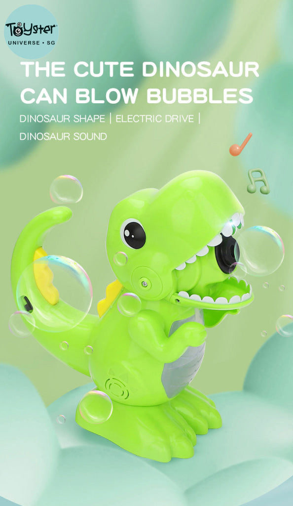 Jjrc V06 Dinosaur Electric Bubble Machine - Green
